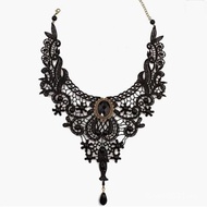 Women Gothic Lace Necklace, Simple Luxury Black Clavicle Chain, Women's Fake Collar Necklace Accesso