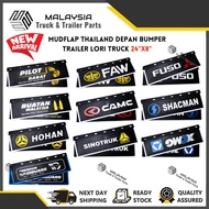 MTTP Mudflap Thailand Depan Bumper Bottom Getah Bumper Siam Trailer Lori Truck kelsa Mudguard FUSO C