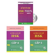 Sách - Combo: Luyện giải đề HSK Cấp 4 cấp 5 ( Kèm 2 CD) + Sổ tay từ vựng HSK1-2-3-4 và TOCFL band A