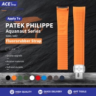 [Fluororubber ] Apply To PP Patek Philippe AQUANAUT For 5164 5167 5168 5968 Fluororubber Watch Strap