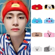 Fashion BT21 Bangtan Kpop  Headband Hairband Hair Clip