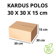 Kotak Packing Polos 30 X 30 X 15 cm Karton Packing Kardus Polos 30x30x15 cm