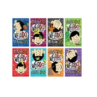 English Version WeirDo Series 8 Volumes Humorous Funny Popular Children's Comic Novels