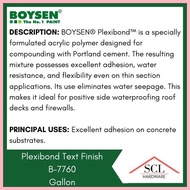 ✙ ▬ BOYSEN Plexibond Waterproofing System 4L / Gallon