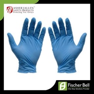 AJ 509 Blue VIOLET Nitrile PF Examination Gloves 5.0mil L:9 (BOX)