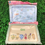 Qoo Galvanized Tray Cute Coca Cola Work (New Work) Size 13/1 Piece Second Hand From Japan