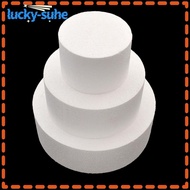 LUCKY-SUHE 4/6/8 inch Cake Foam Mould Kitchen Accessories Sugarcraft Party DIY Round