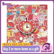 50PCS Polka Dot Kid Reward Sticker DIY Laptop Guitar Luggage Phone Waterproof Sticker Kid Toy
