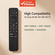 Applicable to Sony - AI Bluetooth Voice Remote Control RMF-TX800U RMF-TX800P 4K 8K 16K 32K HD TV Mod
