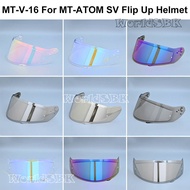 【2025NEW】MT-V-16 ATOM SV Helmet MT Original Disposter Helmet Library Original Visor Lens 7K6F