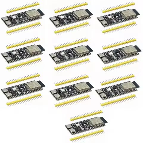 1-10PCESP32-S3-DevKitC-1 ESP32-S3 WiFi Bluetooth-compatible BLE 5.0 Mesh Development Board ESP32 Wir