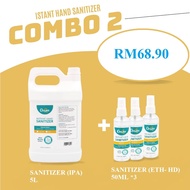 [READY STOCK] Cleanse360 Liquid Spray Type Hand Sanitizer 5L Quick Dry  75% Alcohol