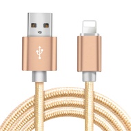 i0s Cable 8 Pin Zinc Alloy Nylon Denim USB Charging Cable ️