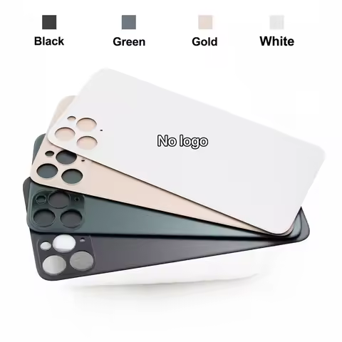 For iPhone 11 Pro Max Back Glass Panel Battery Cover Replacement Rear Housing Compatible with For iP