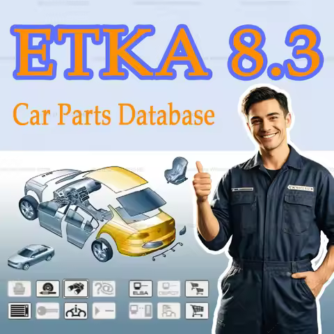 Etka 8 .3 for A-udi for V-W Auto Repair Software Group Vehicles Electronic Parts Catalog Newest ETKA