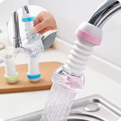 Kitchen Sink Faucet Extenders Tap Home Nozzle for Faucet Water Purifier Tap Sink Filter Saving Filte