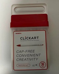 Zebra clickart 色筆 36色