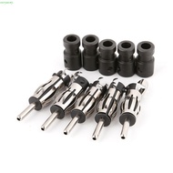 cucryaa Car Radio Adaptor Antenna  Cable Aerial Anteny Connector Plug Connector 5x