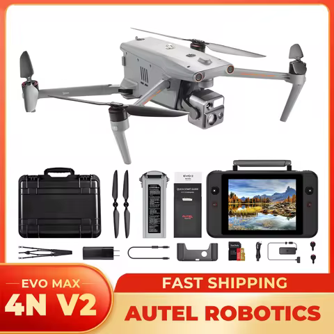 Autel Robotics EVO MAX 4N V2 Professional Drones Starlight Night-Vision/ Wide/ Thermal/ Laser 4 Came