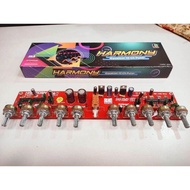 Kit Equalizer 10 channel potensio putar