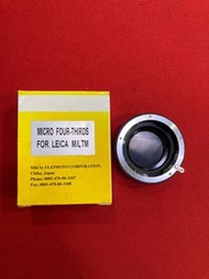 Elefoto M4/3 to leica M adapter
