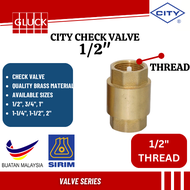 City SPRING CHECK VALVE (NON RETURN VALVE) quality brand city