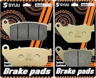 SYUU Motorcycle Replacement Front Rear Brake Pads Brakes for Harley-Davidson Sportster 1200 883 XL88