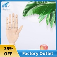 18*6Cm Wooden Articulated Right Hand Manikin Model Gift