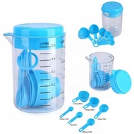 Special measuring spoon Set for kitchen spices, size 9 x 13cm