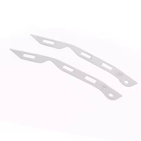 2Pcs Front Bumper Repair Bracket Metal Plate For Fit GE8 Broken Clip Replacement Fixing Accessory