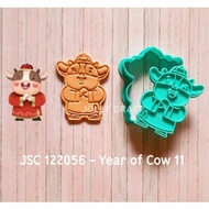 Chinese New YEAR Cookie cutter YEAR OF COW 11