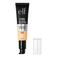 e.l.f. Camo CC Cream, Color Correcting Medium-To-Full Coverage Foundation with SPF 30, Fair 140 W, 1