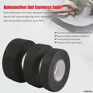 Cutenery Electrical Tape For Cars Heat-Resistant Black Size 15 Mm X 10 Meters