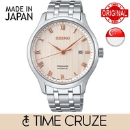 [Time Cruze] Seiko SRPF45J Presage Zen Garden Japan Made Automatic Stainless Steel Cream Dial Men Watch  SRPF45J