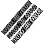 18mm 20mm 22mm 24mm Solid Stainless Steel Watch Strap Metal Folding Watch Buckle Band for Universal 