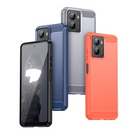 For HMD Fusion / Barca Fusion Shockproof Armor Carbon Fiber Hybrid Brush TPU Case Cover