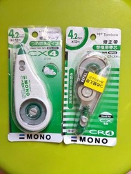 日本蜻蜓牌 MONO CX4塗改機 + CR4 修正帶替芯 (4.2mm X 12M)
