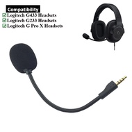 Replacement Game Mic for Logitech G233 G433 G Pro X Gaming Headsets Microphone Cable