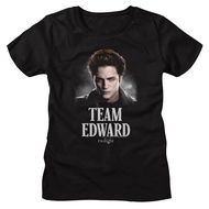 Twilight T Shirt Team Edward Cullen Womens Short Sleeve T Shirts Vampire Romance Movies Graphic Tees