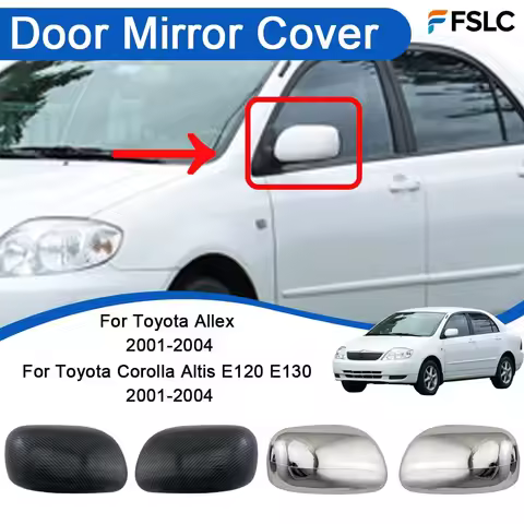 Cars Accessories Door Mirror Cover For Toyota Corolla Altis E120 E130 Allex 2001-2004 Car Styling De