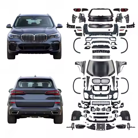 STLF Body Kit For 2006-2013 Bumpers Accessories Bodykit for Bmws X5 E70 Upgrade to G05 X5 M-TECH 202