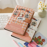 New Product Ready Stock A5 cartoon Password notebook cute dog Password notebook Locked Student Diary
