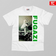 KATUN Fugazi White Band T-Shirt | Premium 24s Combed Cotton | Men's and Women's T-shirts | Tshirt Ba