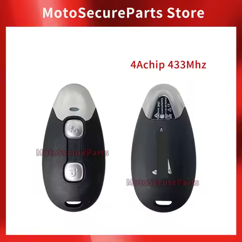 MY Motorcycle Smart Key 434Mhz 4A Chip 2 Buttons For Vespa LX125 Primavera150 Sprint150 GTV300 GTS30