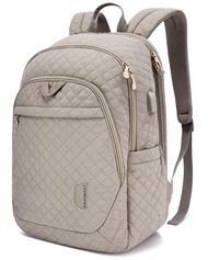 BAGSMART Travel Laptop Backpack Women, 15.6 Inch Anti Theft Laptop Backpack with USB Charging Port,