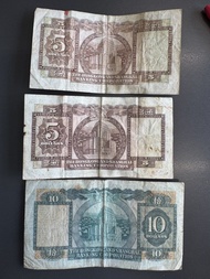 香港$5及$10紙幣