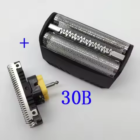 Replacement Shaver Cutter & Foil screen Frame 30B For BRAUN 3 Series SmartControl 197 195 199 197S 1