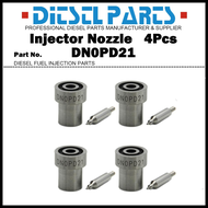 4x หัวฉีด DN0PD21 ดีเซล Api ND-DN0PD21 DNOPD21 V1405 ดีเซลสำหรับรถยนต์/มิตซูบิชิ 4DQ5 S3E S4Q2 S4E/3