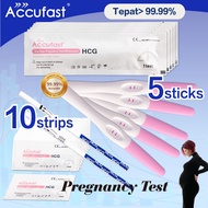 UPT 【Pregnancy Kit】AccuFast 10Pcs Pregnancy Test Strip + 5Pcs Pregnant Test Pen Kit