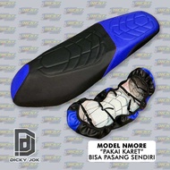 Cover Jok Pelindung Jok Motor Model Nmore (Pakai Karet) #VarioBeatScoopyPcxNmaxAerox